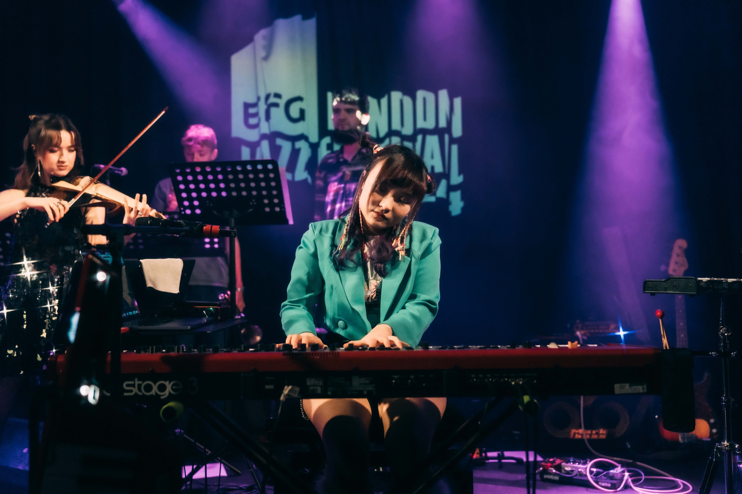 TC.KYLIE performing at the EFG London Jazz Festival
